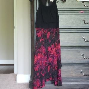 Karen Millen Halter Handkerchief Hem Dress